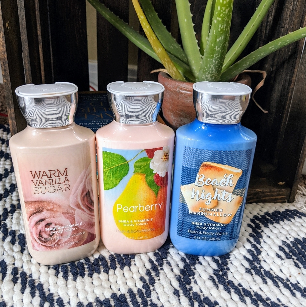 Bath and Body Works Lotions